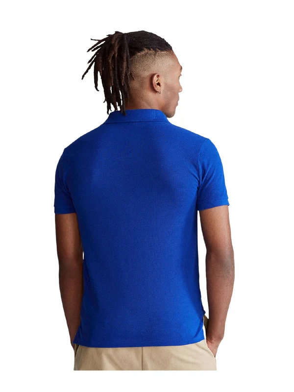 Polo Ralph Lauren Blue Polo Shirt - Image 4