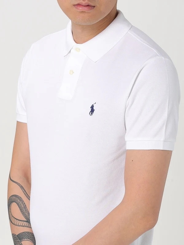 Polo Ralph Lauren White Polo Shirt - Image 3