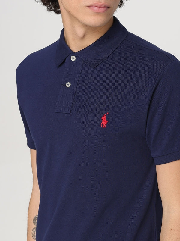 Polo Ralph Lauren Navy Polo Shirt - Image 3