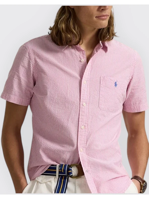 Polo Ralph Lauren Pink Shirt - Image 3