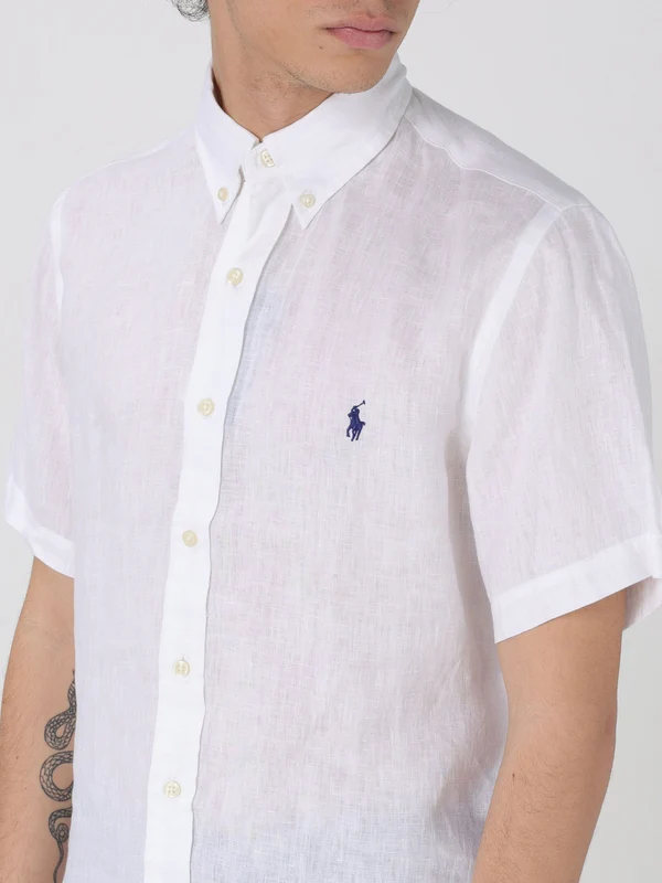Polo Ralph Lauren White Shirt - Image 3