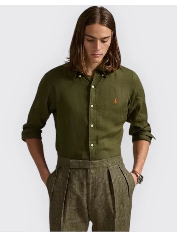Polo Ralph Lauren Khaki Shirt - Image 4