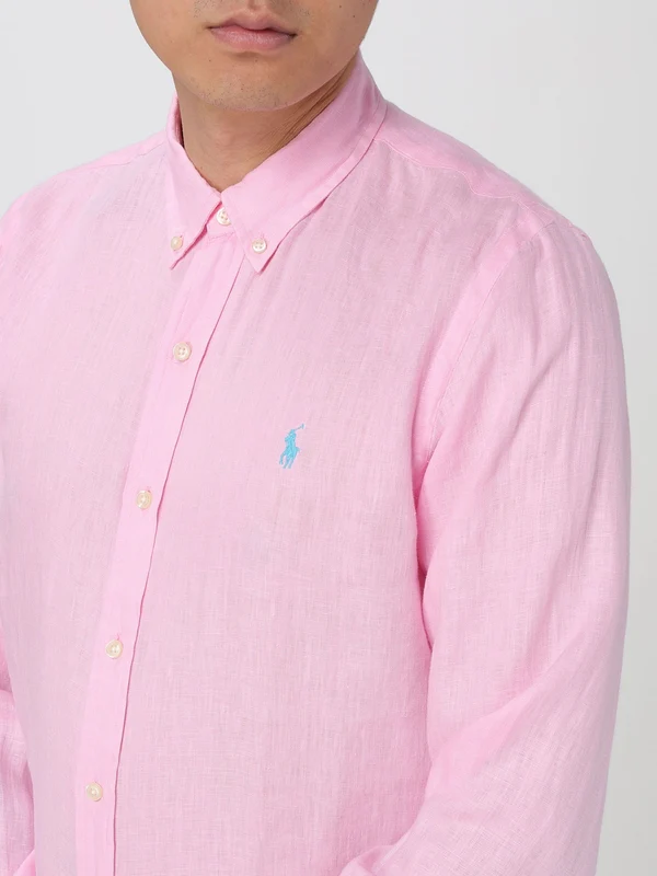 Polo Ralph Lauren Pink Shirt - Image 3