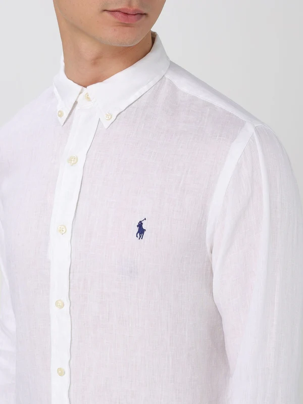 Polo Ralph Lauren White Shirt - Image 3