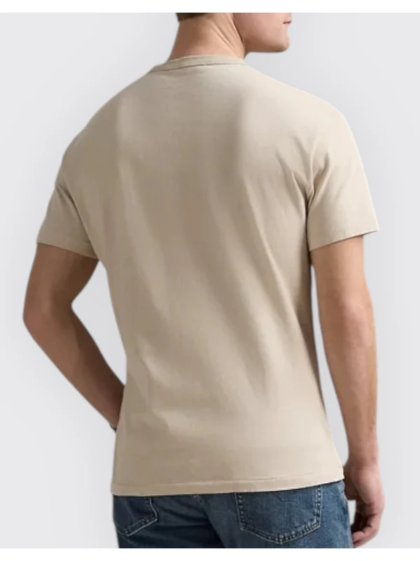 Polo Ralph Lauren Beige Short Sleeve T-Shirt - Image 4