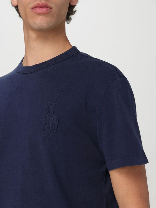 Polo Ralph Lauren Navy Short Sleeve T-Shirt - Image 3