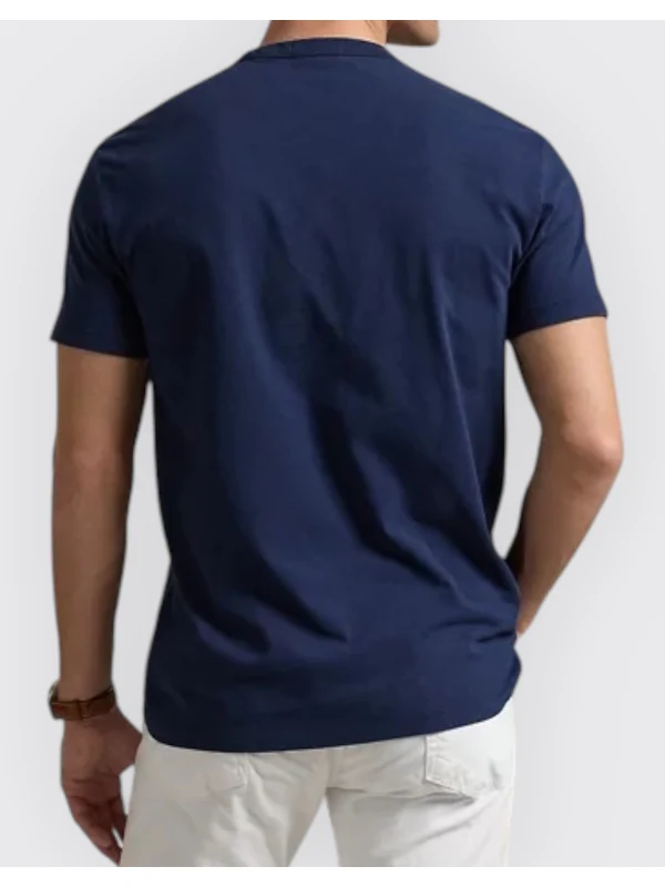 Polo Ralph Lauren Navy Short Sleeve T-Shirt - Image 4