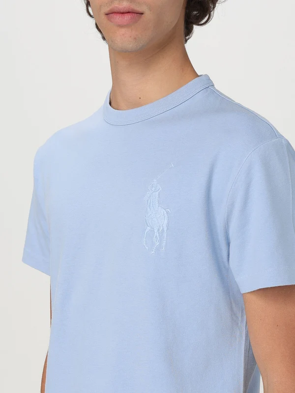 Polo Ralph Lauren Sky Blue Short Sleeve T-Shirt - Image 3