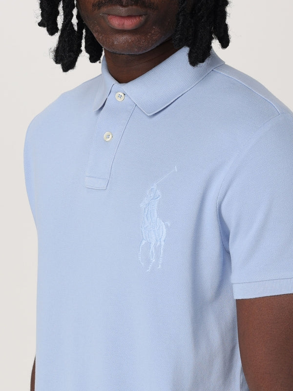 Polo Ralph Lauren Sky Blue Polo Shirt - Image 3