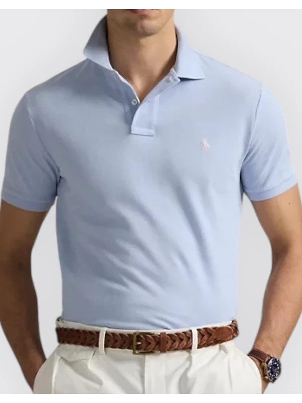 Polo Ralph Lauren Sky Blue Polo Shirt - Image 2