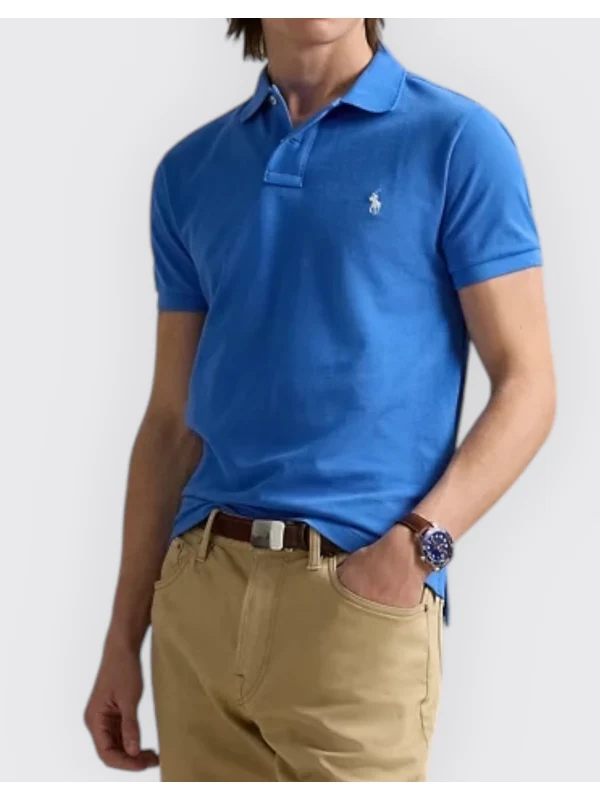 Polo Ralph Lauren Blue Polo Shirt - Image 2