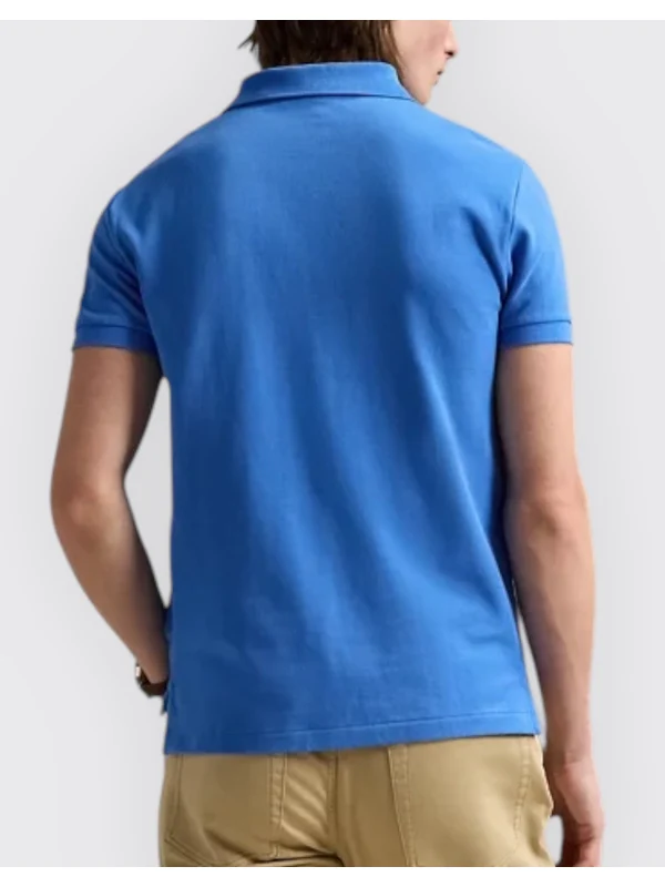 Polo Ralph Lauren Blue Polo Shirt - Image 4