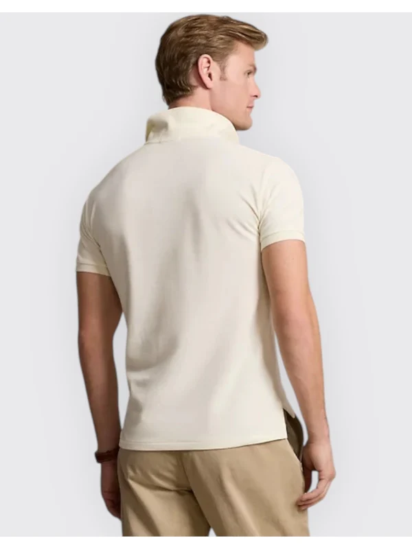 Polo Ralph Lauren Beige Polo Shirt - Image 3