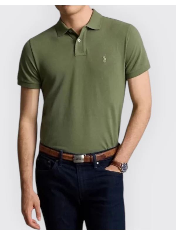 Polo Ralph Lauren Green Polo Shirt - Image 2