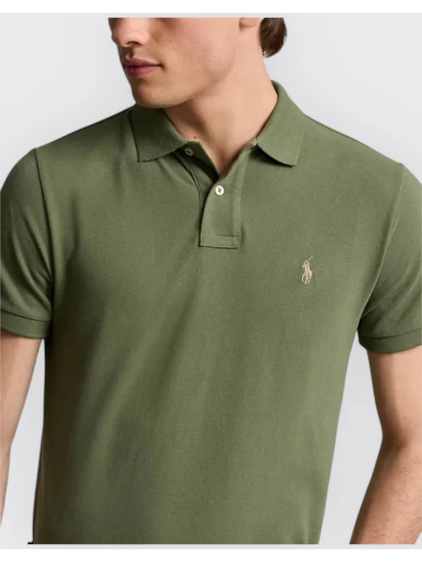 Polo Ralph Lauren Green Polo Shirt - Image 3