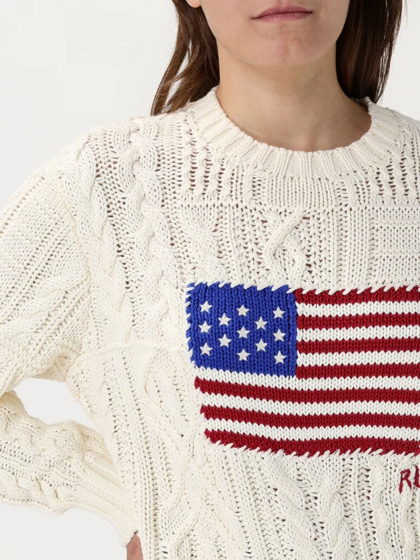 Polo Ralph Lauren White Knit - Image 3
