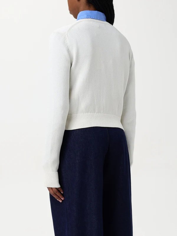 Polo Ralph Lauren White Cardigan - Image 2