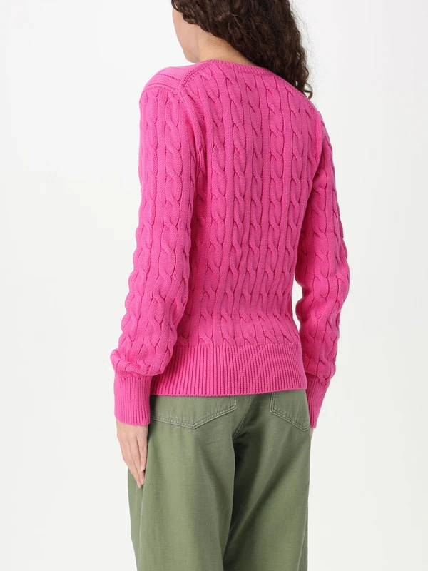 Polo Ralph Lauren Pink Cardigan - Image 2