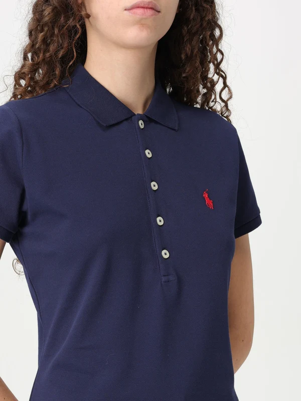 Polo Ralph Lauren Navy Polo Shirt - Image 3