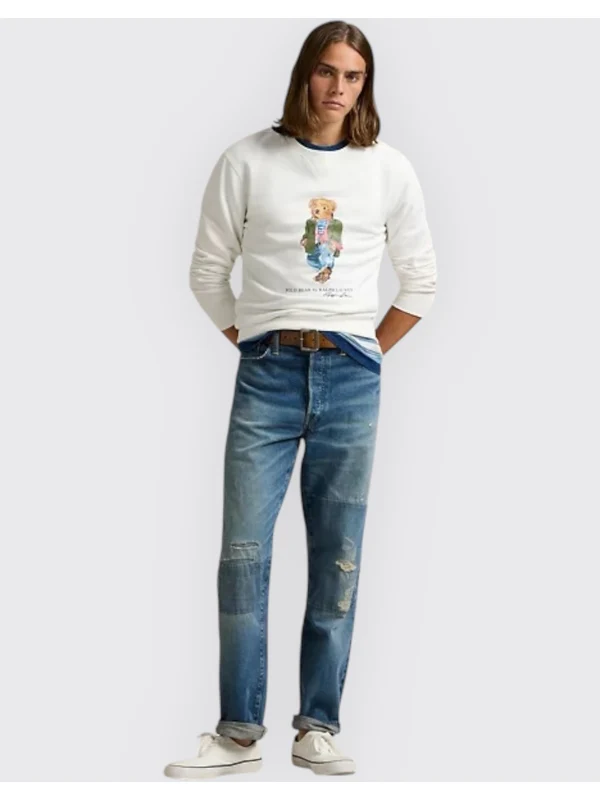 Polo Ralph Lauren White Sweatshirt - Image 4