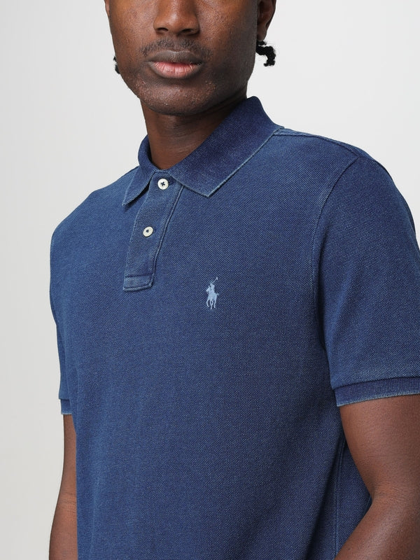 Polo Ralph Lauren Blue Polo Shirt - Image 3
