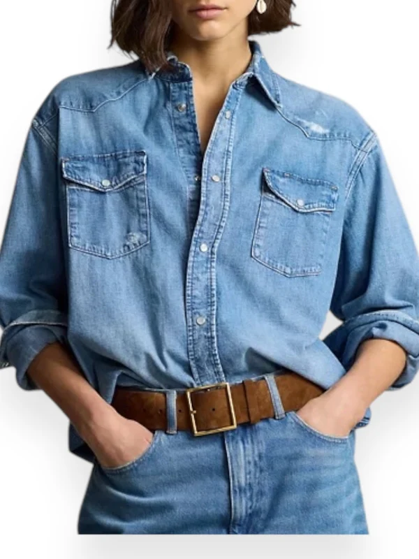 Polo Ralph Lauren Blue Shirt & Blouse - Image 2