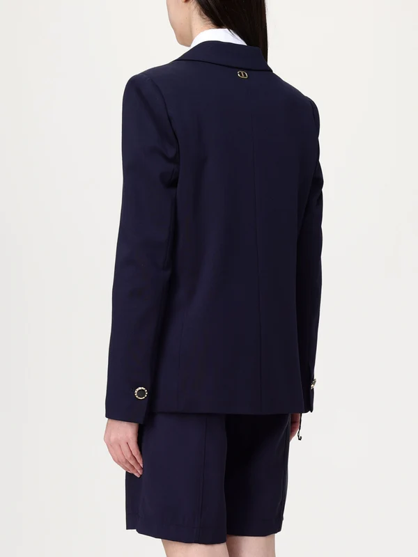 Twin Set Navy Tailored Jacket - Image 2