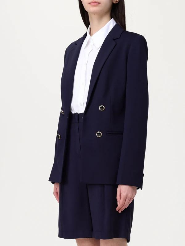 Twin Set Navy Tailored Jacket - Image 3