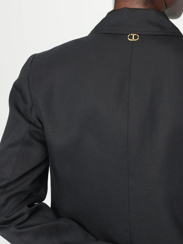 Twin Set Black Tailored Jacket - Image 4