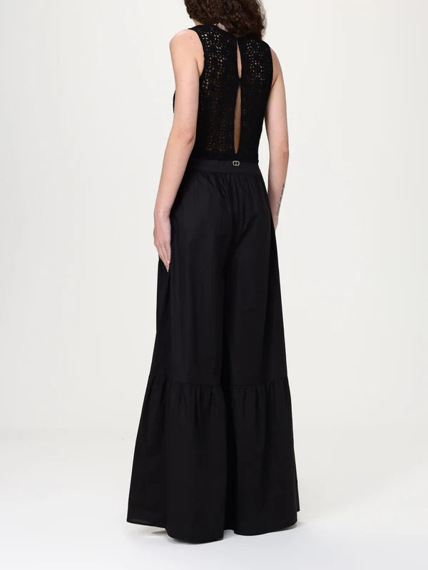 Twin Set Black Long Dress - Image 2
