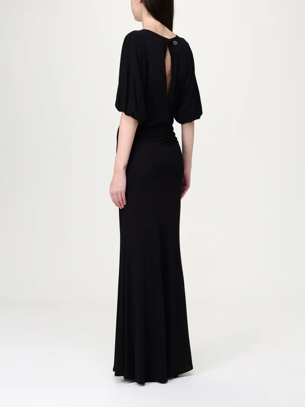 Twin Set Black Long Dress - Image 2