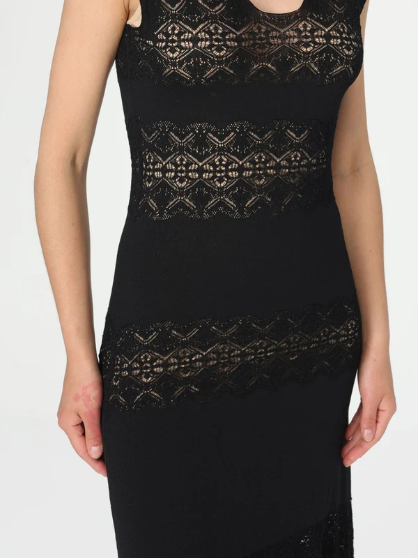 Twinset Black Midi Dress - Image 3