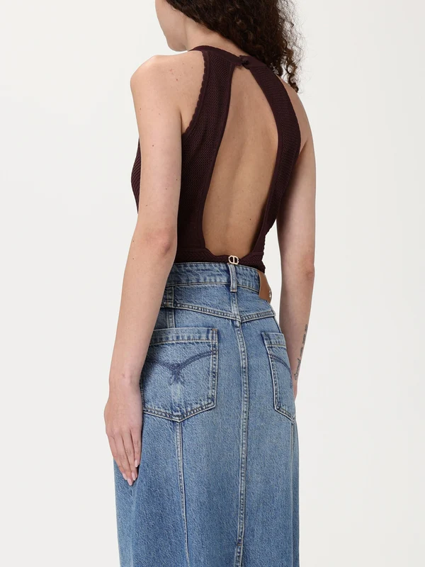 Twin Set Brown Bodysuit - Image 3