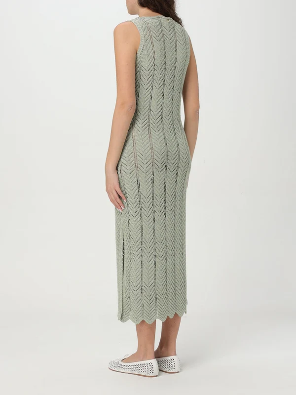 Twinset Green Midi Dress - Image 2