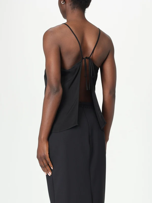 Twin Set Black Sleeveless Top - Image 2