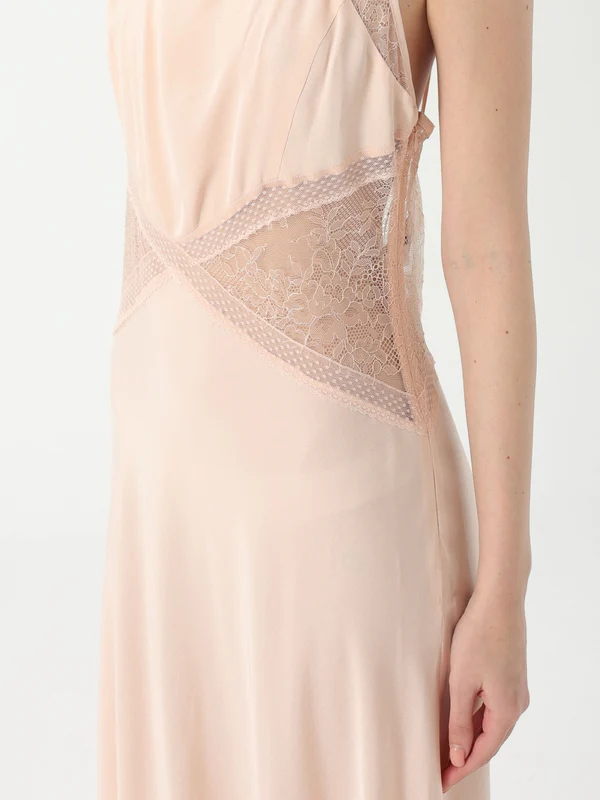 Twin Set Beige Long Dress - Image 3