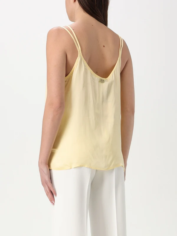 Twin Set Yellow Sleeveless Top - Image 2