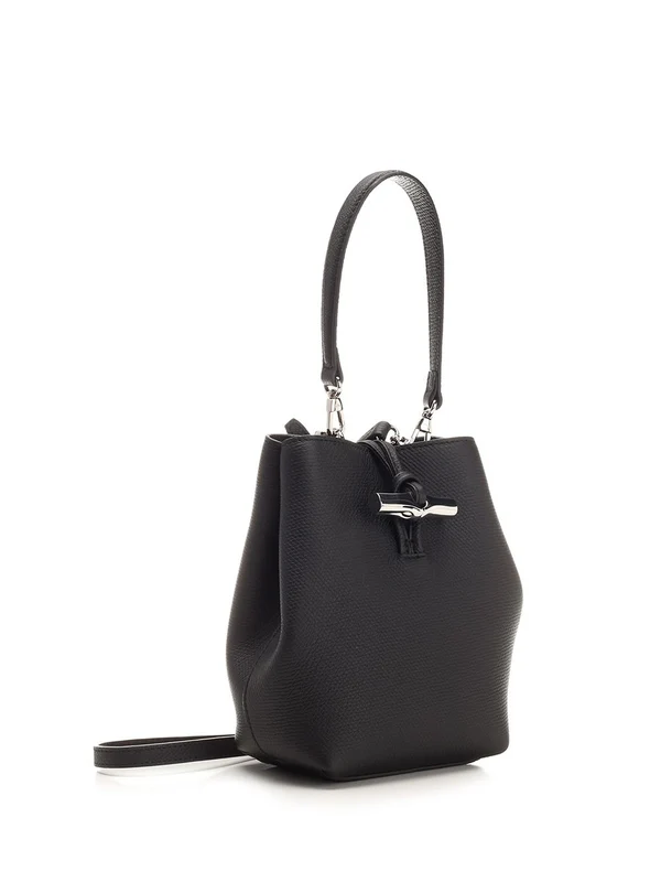 Longchamp Black Bucket Bags - Image 2