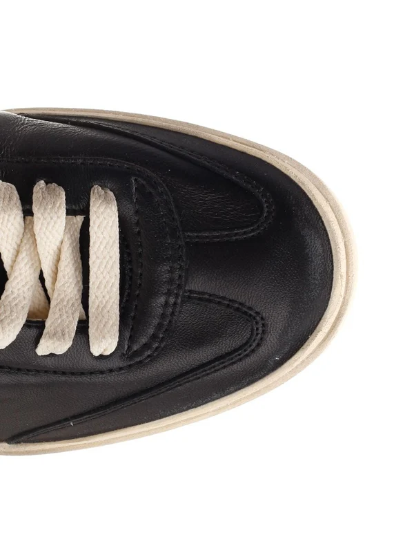 Golden Goose Black Low Top Sneakers - Image 4