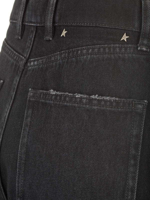 Golden Goose Black Denim Pants - Image 4
