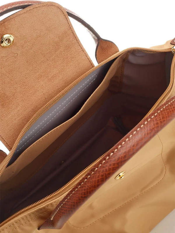 Longchamp Beige Brown Tote Bags - Image 4