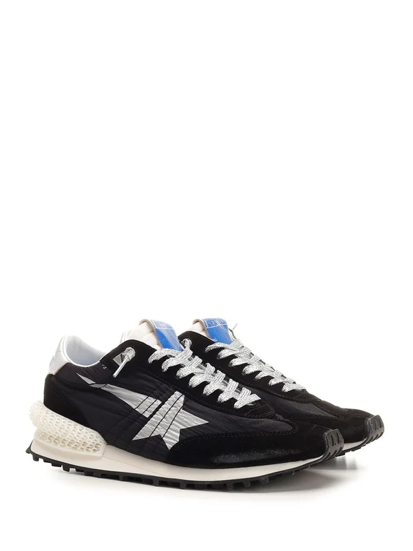 Golden Goose Black Low Top Sneakers - Image 2
