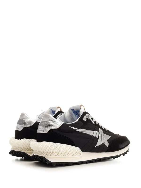 Golden Goose Black Low Top Sneakers - Image 3