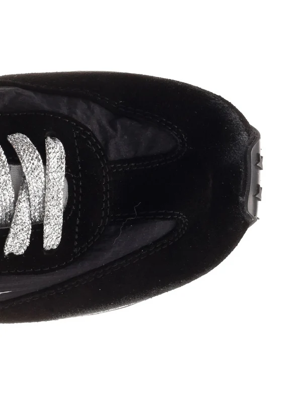 Golden Goose Black Low Top Sneakers - Image 4