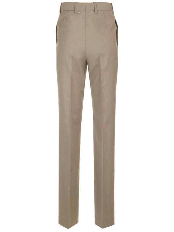 Golden Goose Beige Grey Tailored Pants - Image 2
