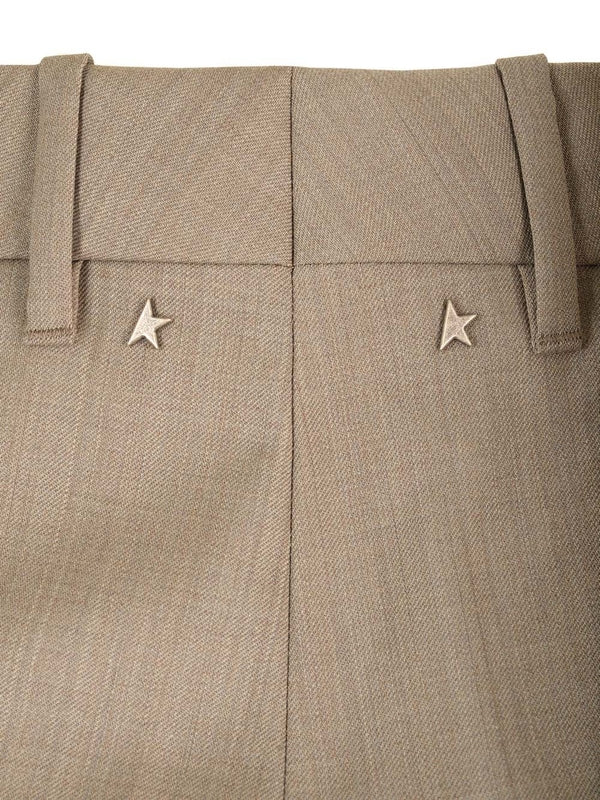 Golden Goose Beige Grey Tailored Pants - Image 5