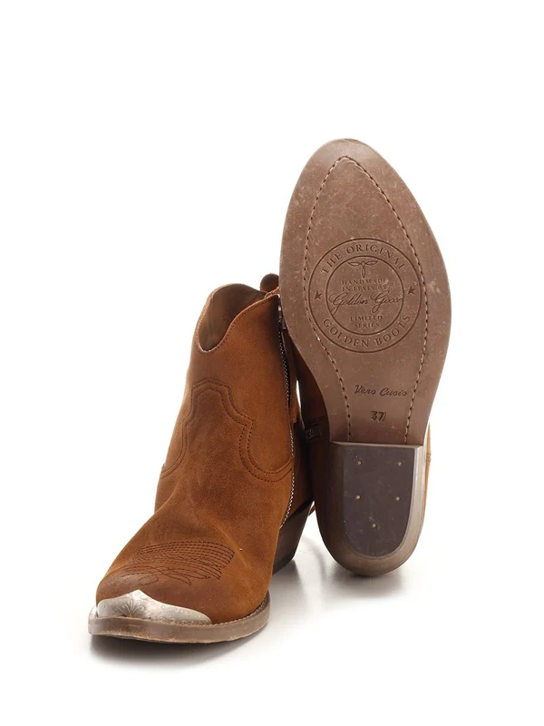 Golden Goose Brown Ankle Boots - Image 5