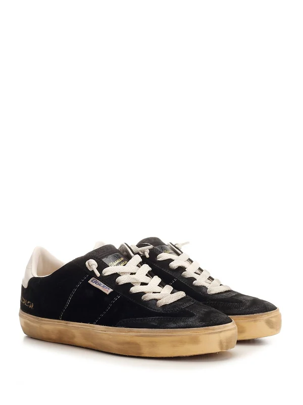 Golden Goose Black Low Top Sneakers - Image 2
