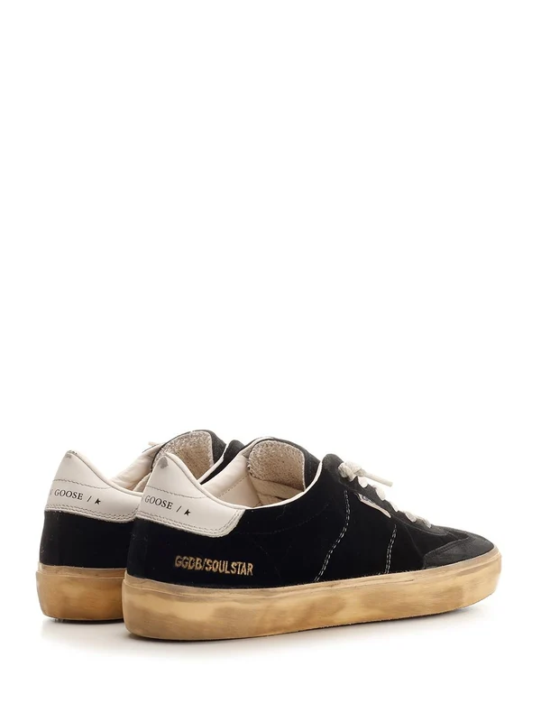 Golden Goose Black Low Top Sneakers - Image 3