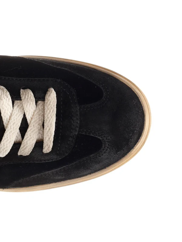 Golden Goose Black Low Top Sneakers - Image 4